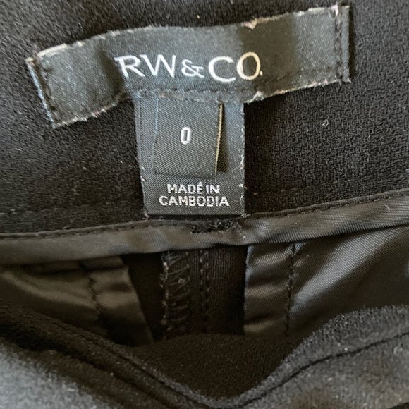 RW & Co. high-waist tapered ankle pant - Picture 4 of 4